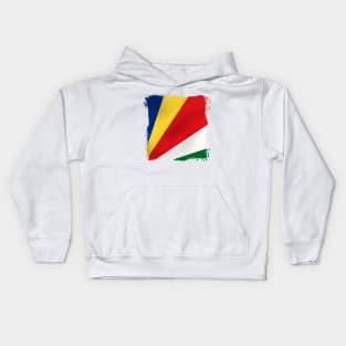 Seychelles artwork Kids Hoodie